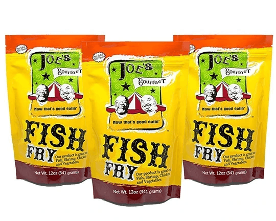 Joe's Gourmet Fish Fry 12oz Package (3 pack) - Joe's Gourmet