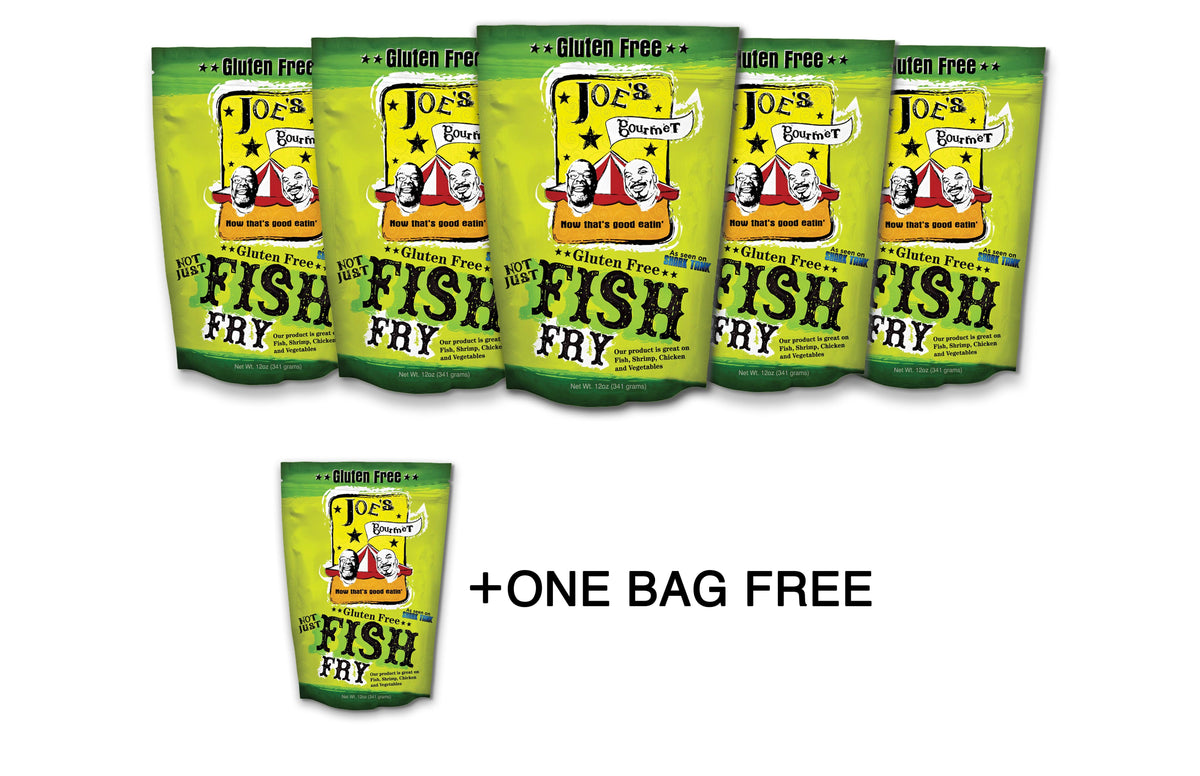 Joe's Gourmet Fish Fry 12oz Package As Seen on Shark Tank